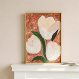 Load image into Gallery viewer, Wall Art – Modern Natural Seashell Floral Hand-Painted Canvas for Home Décor