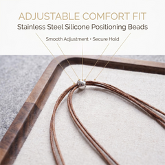 Tiger's Eye crystal necklace with grounding energy properties, promoting confidence and mental clarity